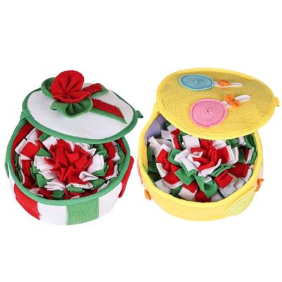 Dog Snuffle Treat Dispensing Blanket for Dogs Interactive Puzzle Pet Chew Toy Reducing Boredom Preventing Obesity