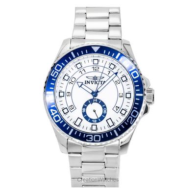 Pro Diver Stainless Steel White Dial Quartz 47124 Men's Watch