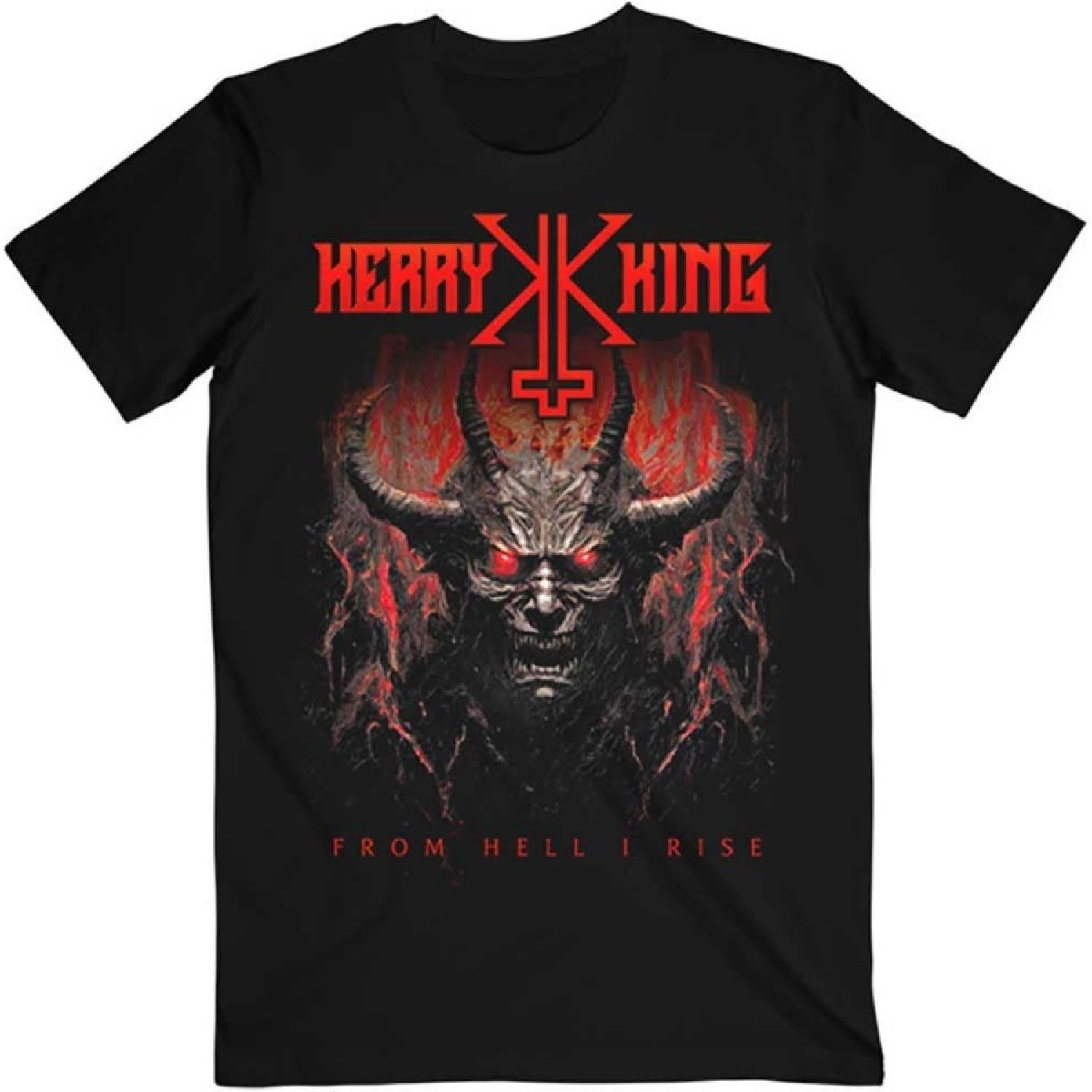 Kerry King From Hell I Rise Cover T Shirt Black XXXXXL разноцветный