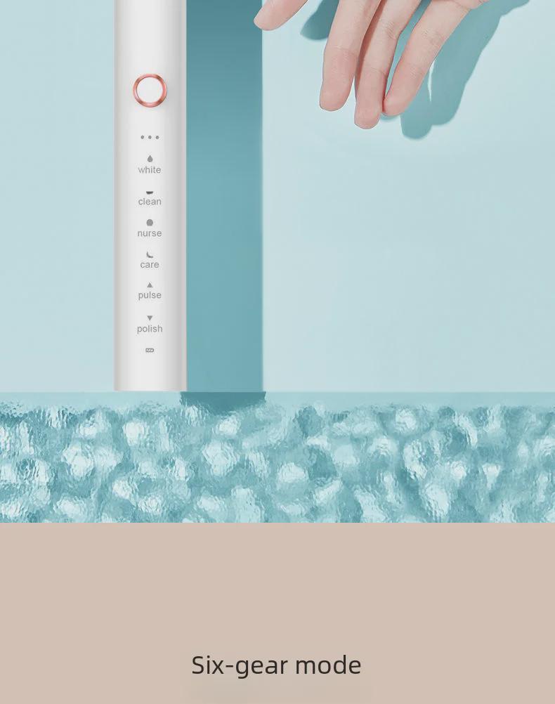 Rechargeable Soft Bristle Electric Toothbrush for Adults - Portable Gift Edition