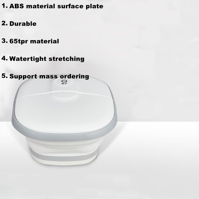Full Automatic Heating Foot Spa Massager Electric Constant Temperature Foot Bath Tub Folding Foot Massage Bucket