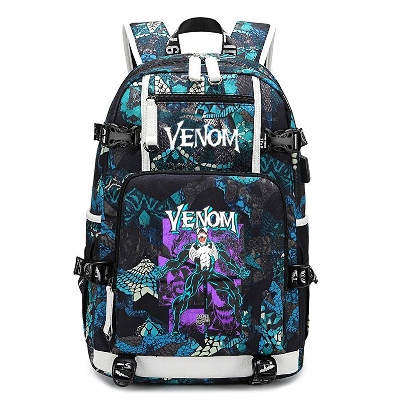 Trendy Schoolbag Printing Design Sense Casual Simple Backpack Lightweight Spine Protection Large Capacity