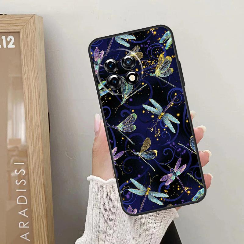 Dragonfly Case For OnePlus Nord CE 5 2 3 4 Lite N20 N30 OnePlus 15 13 12 10 R 13T 10T 11 9 10 Pro Cover