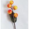 6 Pcs Imitatie Berry DIY Hoed Slingers Rood Fruit Kerst Decoratie Rood Fruit Handgerolde Tak Kerst Accessoires Artificial Decor