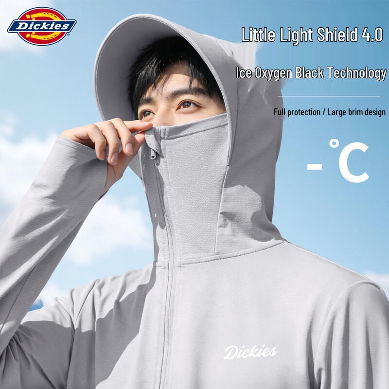 Dickies Men s UPF100+ Outdoor Sun Protection Hoodie L (175)