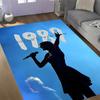 Taylor Swift Angel Themed Anti-Slip Rugs - Polyester Home Decor, Suitable for Bedrooms, Living Rooms, Doorways, Studios, and Decorations