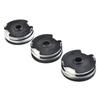 3 Pack Spool Replacement for Parkside PRT 550 A1 For A3 A5 Efficient Tool less Installation for Grass Trimmers