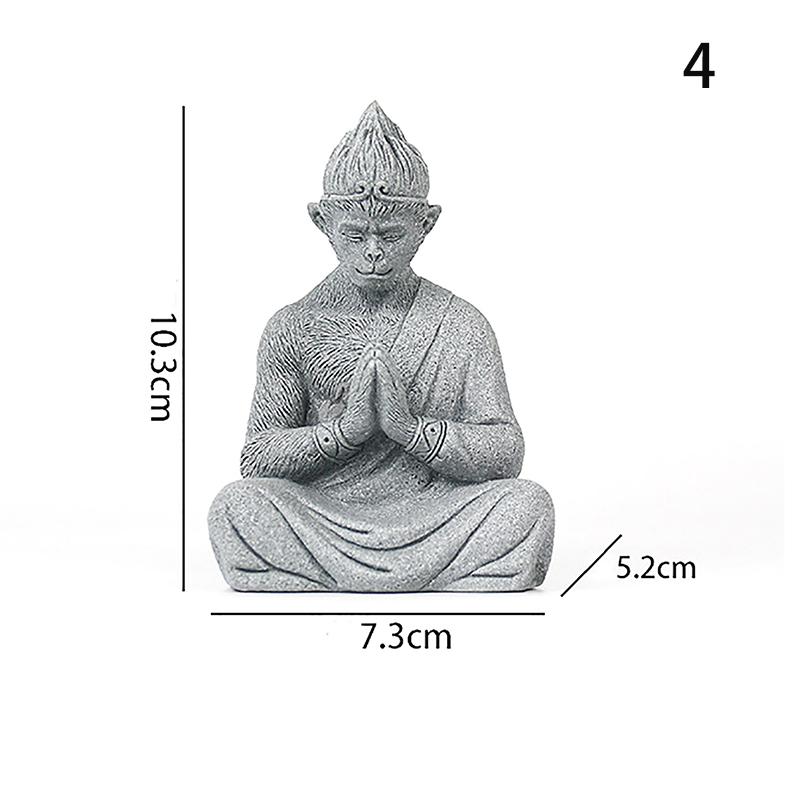 1 Stück Black Myth Wukong Teehaustier Ornamente Boutique Niedlich Mini Der Affenkönig Tee-Set Dekoration Teetisch Zubehör