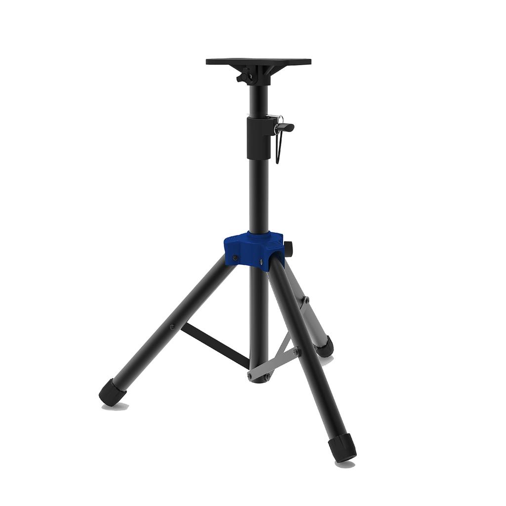 Speaker Stand Studio Monitor Speaker Tripod Stand Heavy Duty Telescoping Height Adjustable Non slip Three point