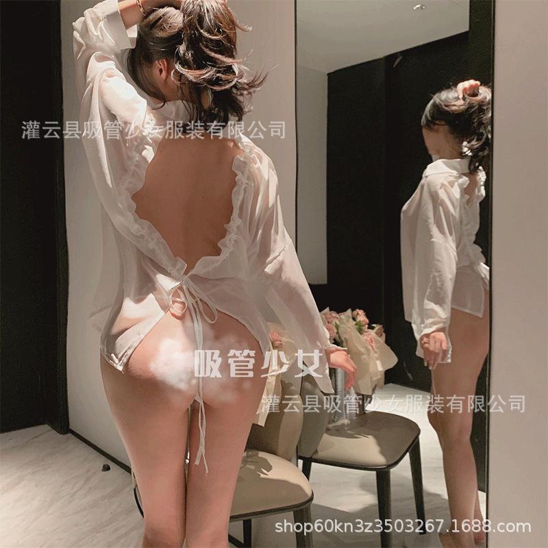 Pure desire style sexy love perspective shirt high value thin private room