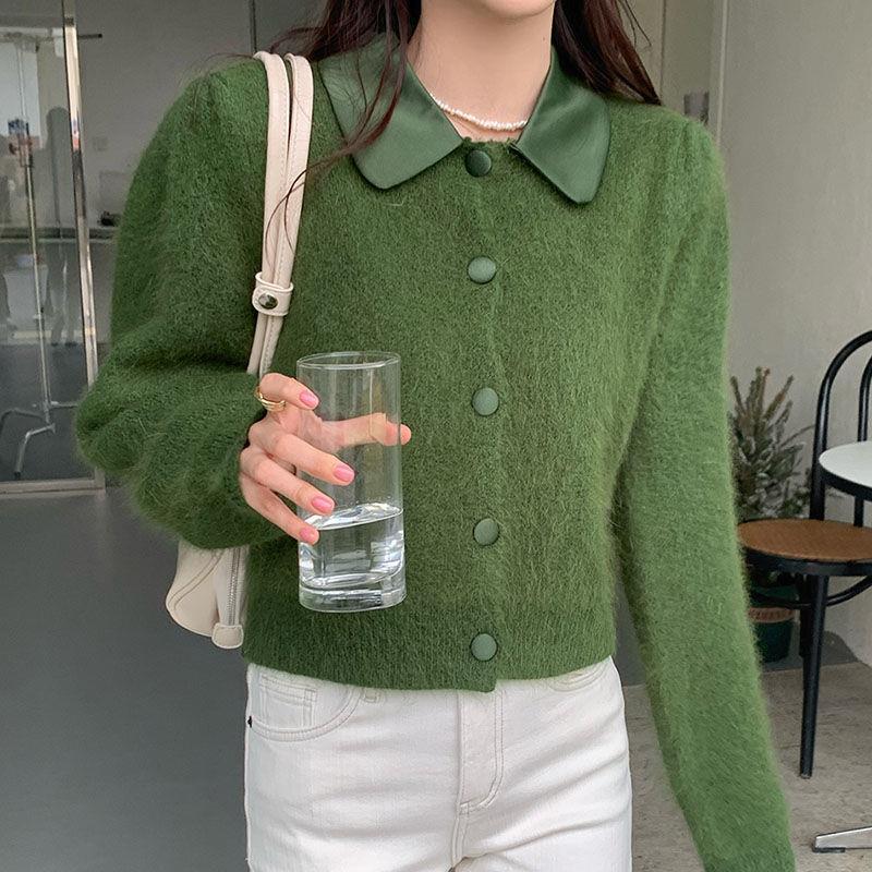 Strickjacke Pullover Pullover Weibliche 2023 Strickjacke Pullover Frauen Sinn Für Design Herbst Langarm Pullover Pullover Weibliche