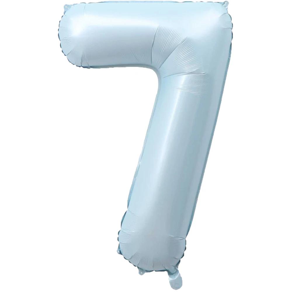 1Pc Large 40inch Number 1-9 Foil Balloons for Kid Boys Girls Crown Happy Birthday Balloon Baby Shower Decor Supplies