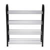 Plastic   Aluminum Metal Standing Shoe Rack   Shoes Storage Shelf Home   3 Tiers