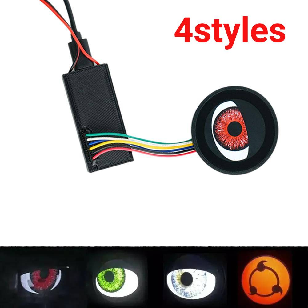 1pcs Car LED Devil Eyes Demon Lenses 12V For Car WIFI Control Eyes Retrofit Kits Fitting Car Light Accessories