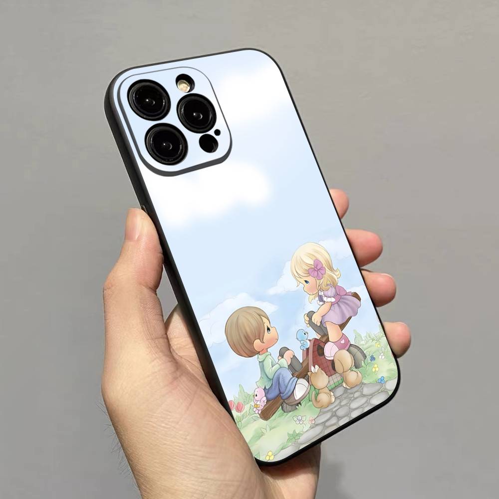 

Precious Moments Cute Phone Case For IPhone 17 16 14 15 13 12 11 Pro Max Plus Silicone Soft Cover iPhone 15