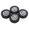 4 Upgraded Wheel Tires Replacement for MN82 LC79 1Celsius12 Replacement for WPL 1Celsius16 RC Car Model Parts Advanced Design with Incredible Grip