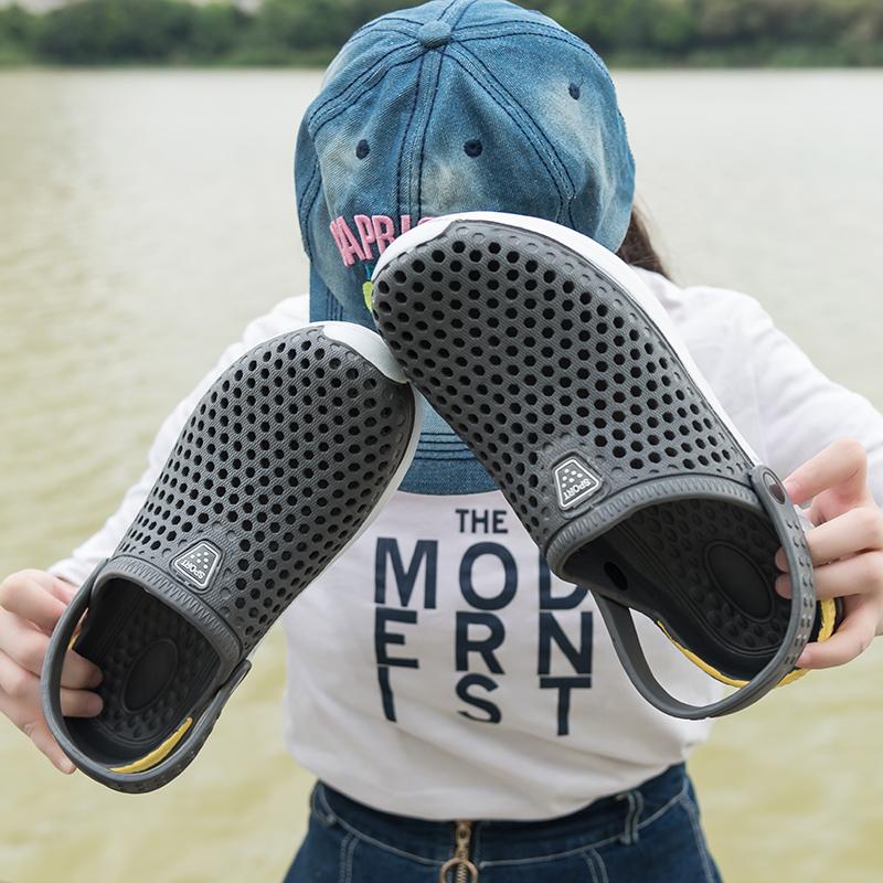 Unisex Summer Garden Clogs Sandals Lightweight Breathable Beach Outdoor Slippers For Men Women 36-45