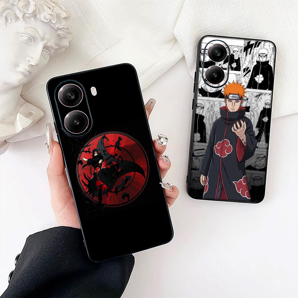 Pain Akatsuki Narutos Itachi Uchiha Phone Case for OPPO A40 A60 A80 A38 A18 A17 A16 A78 A79 A54 A25 A57 4G 5G Protective Cover