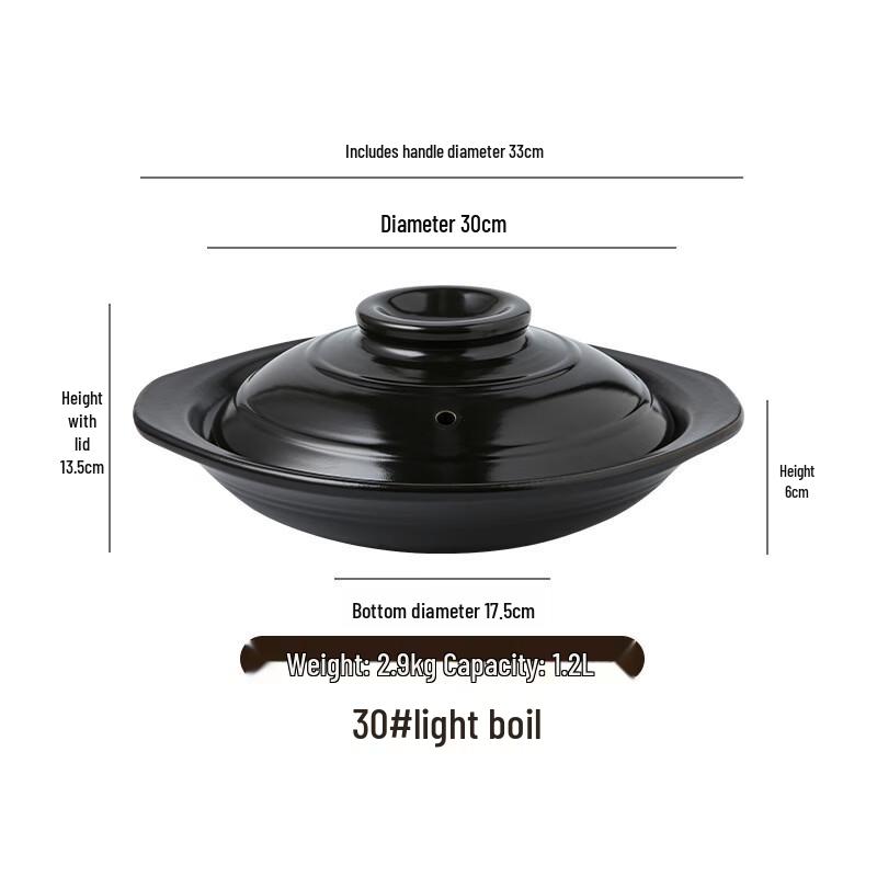 ZISIZ Ceramic Alcohol Stove Stew Pot with Lid