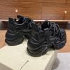 8CM Heels Autumn Chunky Sneakers for Women 2024 New Breathable Mesh Platform Sports Shoes Woman Thick Bottom Dad Shoes Ladies