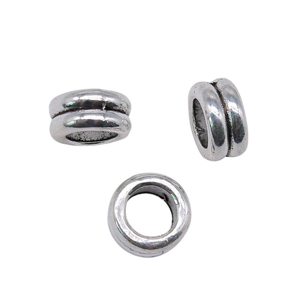 

Бусины с большими отверстиями, свободные бусины-разделители, мужские аксессуары, украшения ручной работы для мужчин A10-10pcs-10x10x5mm