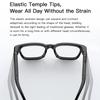 Occhiali Intelligenti con Fotocamera da 8MP Registrazione Foto Video HD Traduzione AI Lenti Fotocromatiche Chiamate Bluetooth Musica Assistente Vocale Occhiali Batteria da 300mAh Unisex
