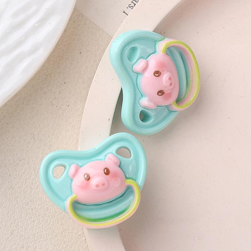 10 Buc Suzetă Minunată pentru Păpușă Mini, Accesorii pentru Casă de Joacă, Biberon pentru Păpușă, Păpuși Bebeluș, Jucărie pentru Copii, Accesorii Suzetă pentru Bebeluș