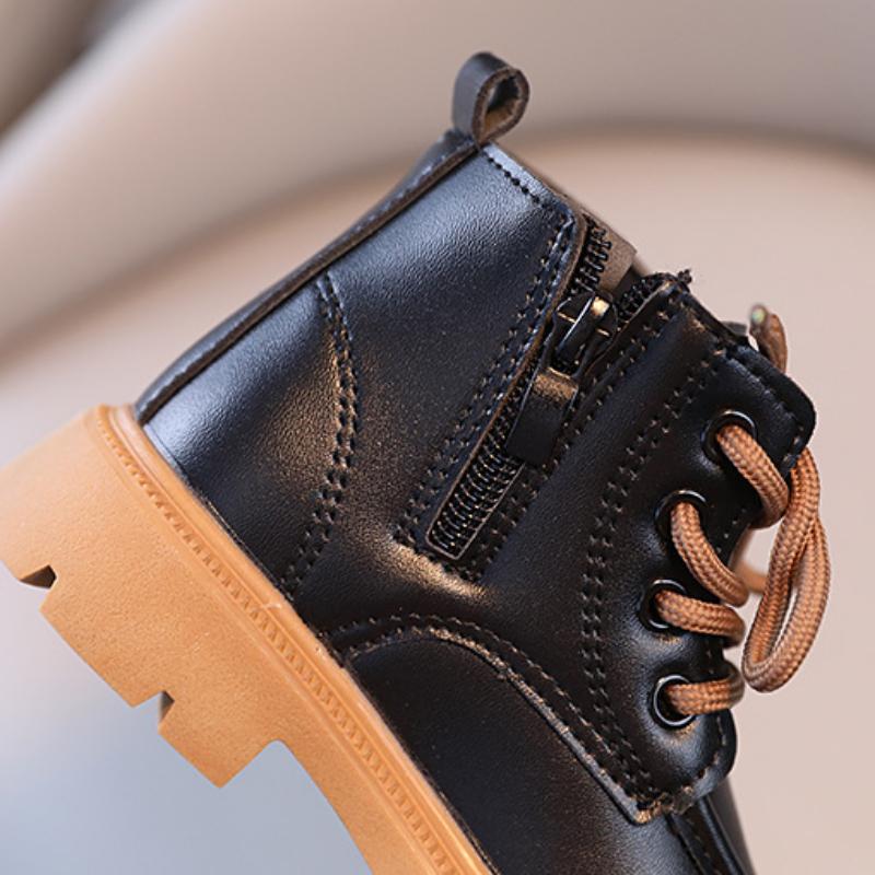 Сапоги для мальчиков Осенние и зимние модные детские сапоги-локомотивы Сапоги для девочек — фото 5