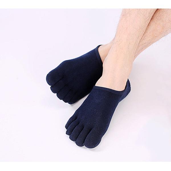 Neue Sommer Männer Fünf Finger Socken Baumwolle Mode Kappe Unsichtbare Rutschfeste Knöchel Atmungsaktive Anti-skid 5 Paar