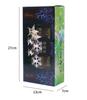 Solar-Powered LED Christmas Star & Snowflake Garden Lights