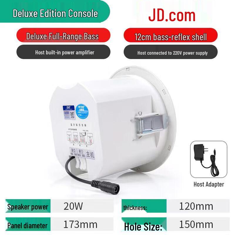 

Беспроводная Bluetooth потолочная акустическая система Xianke S3D Wireless Luxury/Supreme Ceiling Set