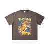 260 GSM Double Yarn 32 Count 100% Cotton Pokemon V1 Print Unisex Heavy Cotton T Shirt