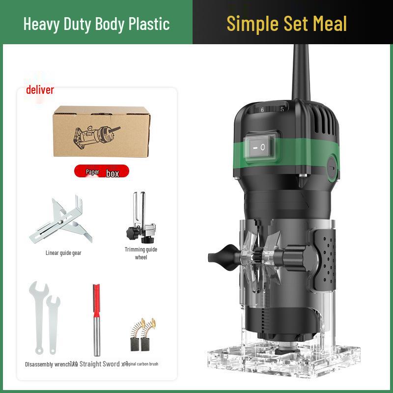 

Багатофункціональний електричний тример для країв та фрезер Wugo для гравіювання по дереву та алюмінію