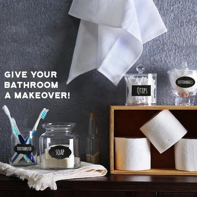 Kitchen Jar Stickers Jars Spice Bottles Erasable Label Paper Household Jars Bottle Labels Labels Kitchen Organizer Stickers