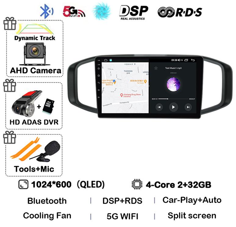 Android 14 Carplay Auto Car Radio For Morris Garages MG3 2017 2018 2019  Multimedia Video Player GPS Navigation Stereo Audio