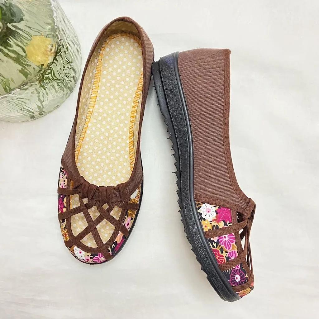 

женская мода легкие с круглым носком желтые противоскользящие лоферы на плоской подошве классический комфорт весенне-летние лоферы ab351 35