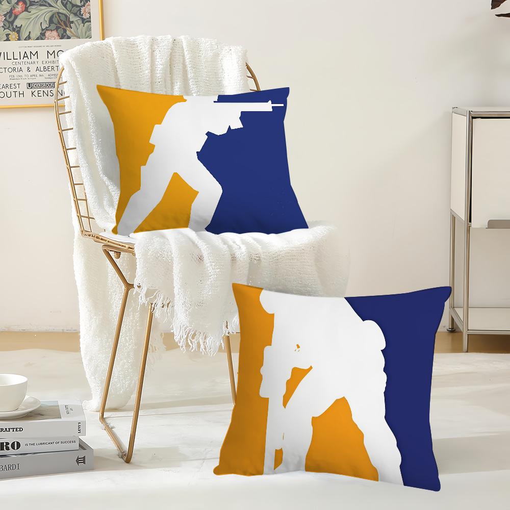 Hot Game CCounterStrike 2 CSGO Pillow Case Suitable For Bedrooms Living Rooms Cars Home Decoration