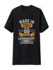 Vintage Birthday T Shirt 1964 60th Retro Born In Woman Vintage Washed Graphic Streetwear Top For Everyday Wear Designer Clothes
