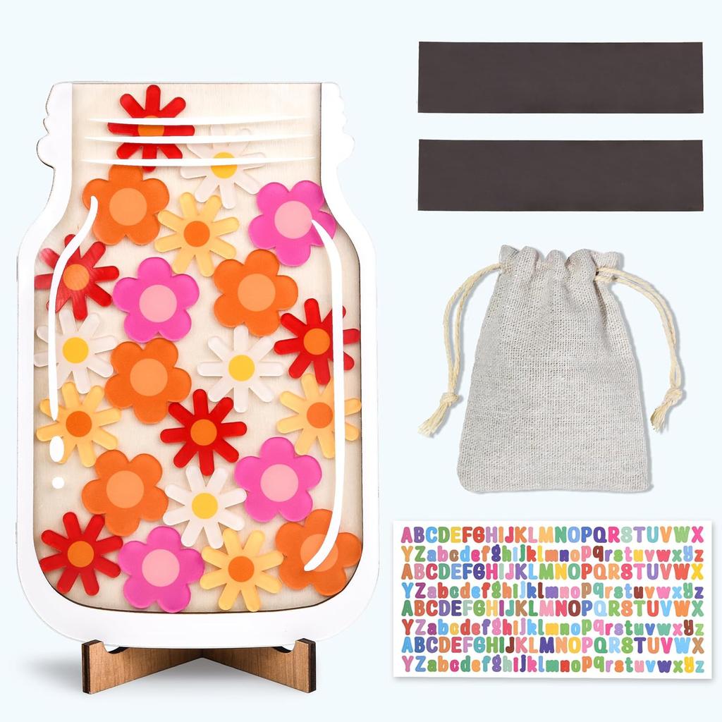 Magnetic Reward Jar for Classroom & Kids - Star Jar Incentive System, Potty Training Chart with Tokens, Behavior Management Tool, Boys & Girls