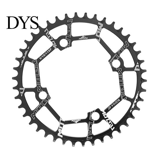 Fahrrad Kettenblatt 40T/42T/44T/46T/48T/50T/52T Metall Kettenblatt Anodisierung Hohe Festigkeit 104BCD Positiv Negativ Zahn Zubehör Radfahren