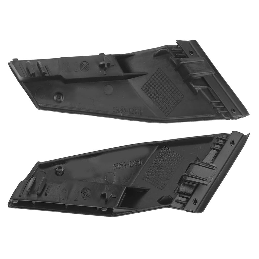 2x Car Front Wiper Side Cowl Extension Cover Trim For Toyota Corolla 2014-2019