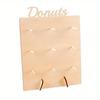 Mehrzweck Holz Donut Wandregal Country Hochzeitsdekoration Tisch Donut Displayständer