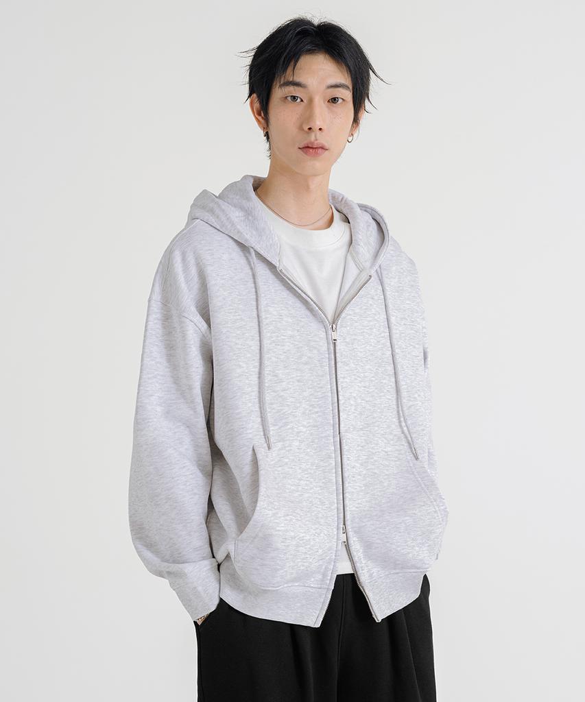 Lemain Second 2-Way Oversized Sweat Zip-Up_3 Colors