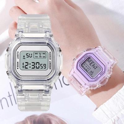 Unisex Sports Waterproof Watch Fashion Silicone Clock
