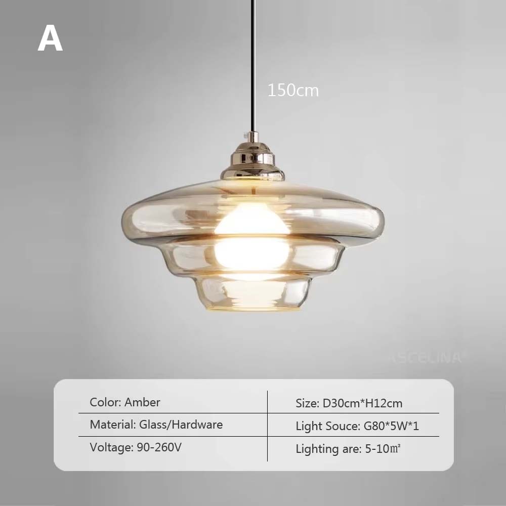 

Винтажный стеклянный подвесной светильник белый янтарный для столовой ресторана кофейни бара бара кабинета комнатный декоративный Warm Light