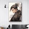 Chinese Style Swordsman Poster Ancient Customs Handsome Prints Canvas Painting Wall Art Pictures Home Living Room Modern Decor