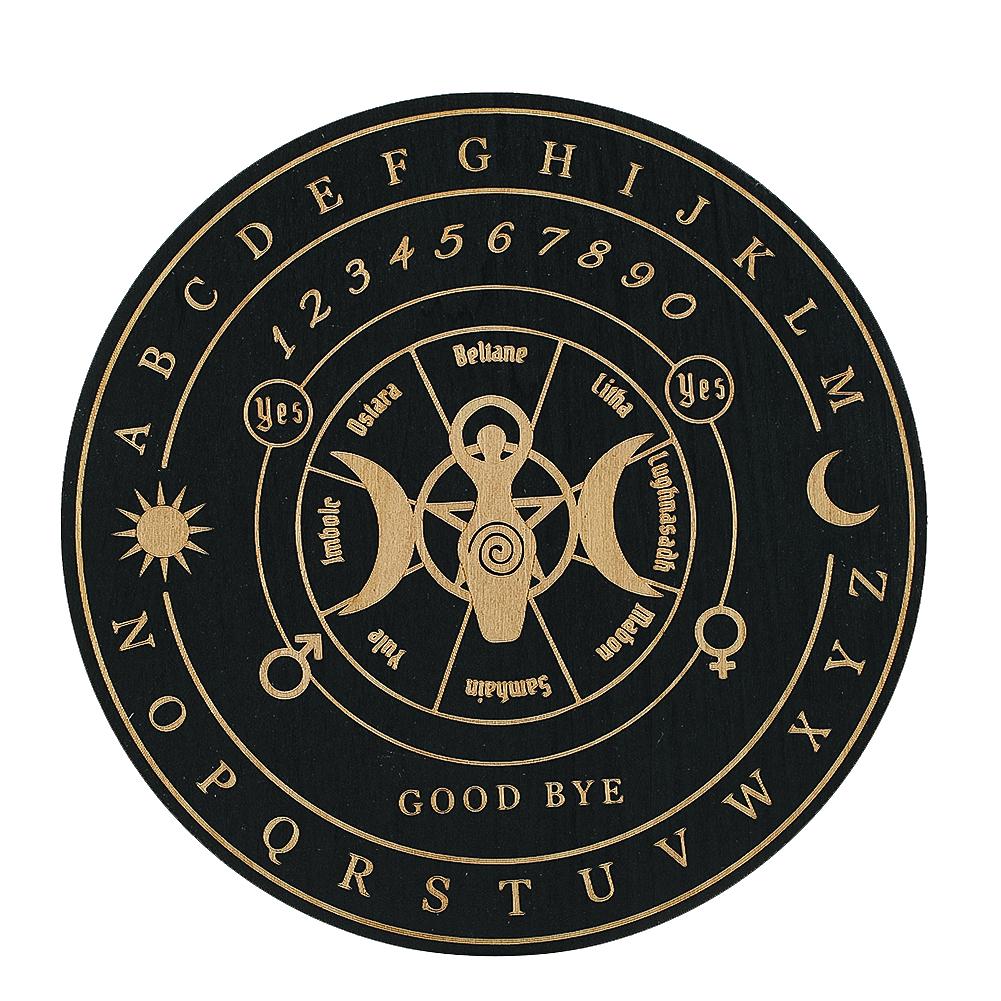 

Деревянная декоративная черная круглая лазерная гравировка изолированная подставка для чая даосская галактическая гадальная энергетическая подушка для медитации церемония