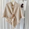 Elegant Triangular Shawl Scarf For Women Spring Autumn Winter