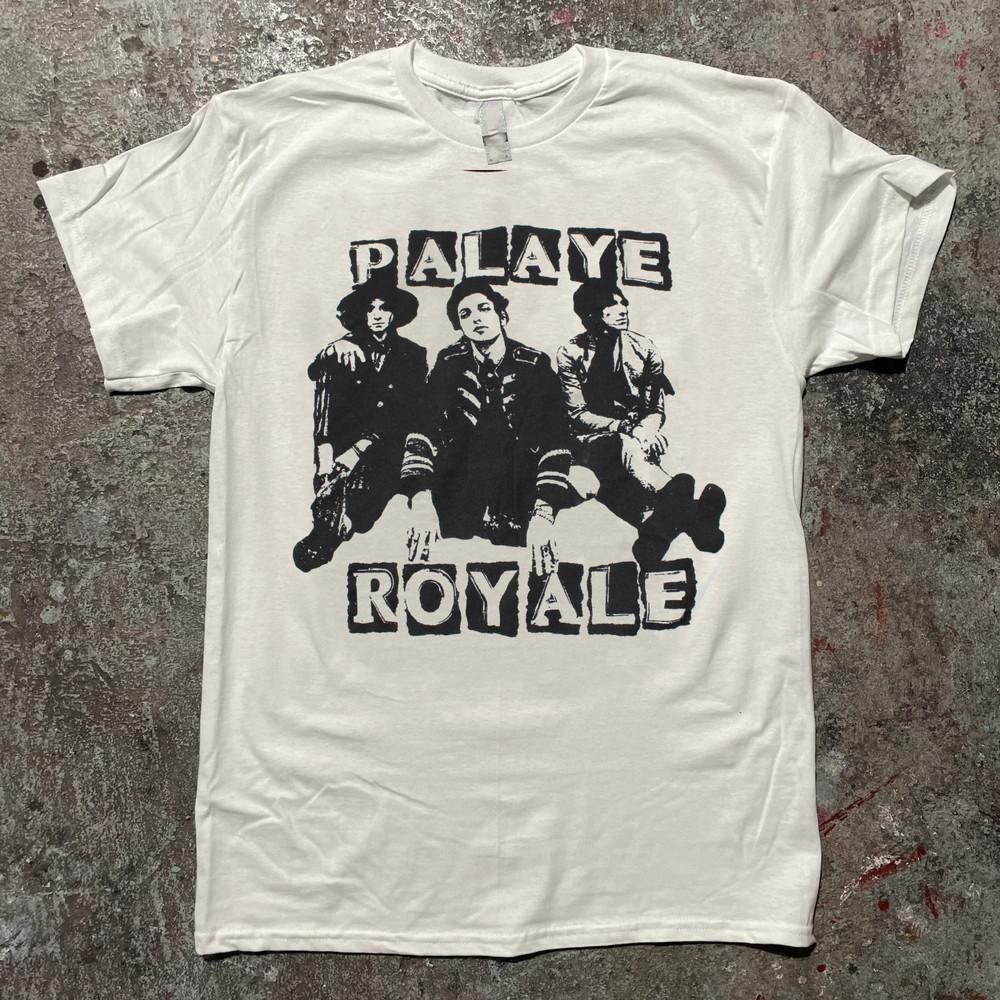 Palaye Royale The Funeral Tour 2019 Band T Shirt White All Size Unisex T-Shirt XXXXL