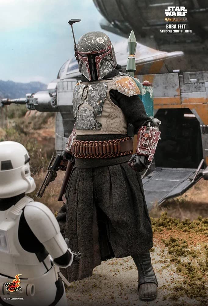 TV Masterpiece The Mandalorian Boba Fett Scale Figure Green 1/6